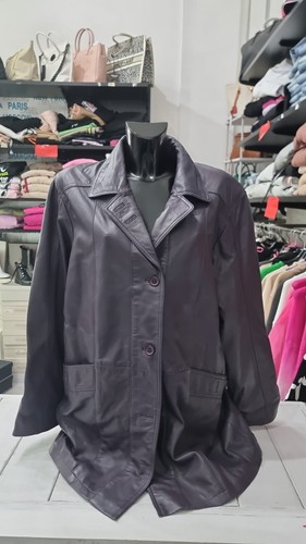 Lederjacke frau violett - frau,