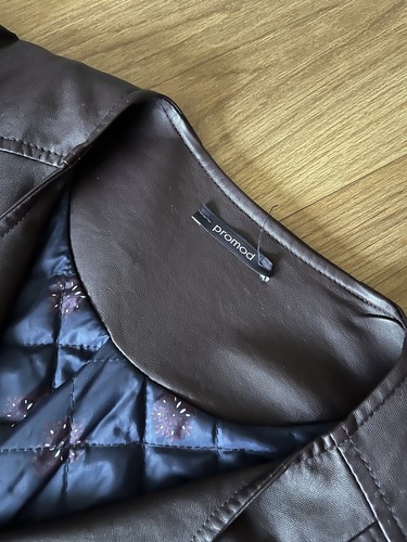 Promod kunstleder jacke - kunstleder,