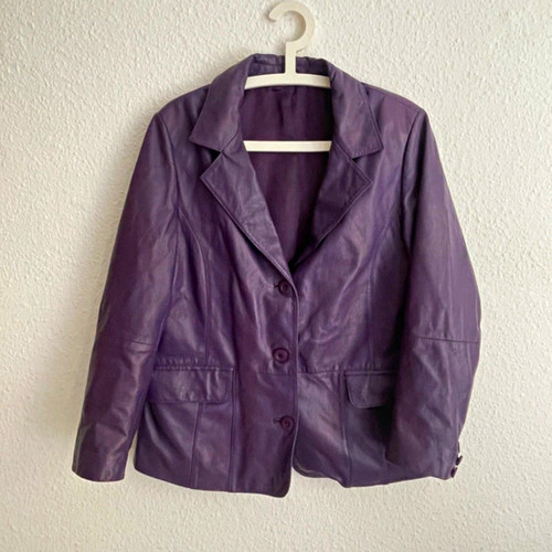Vintage damen lederjacke - vintage,