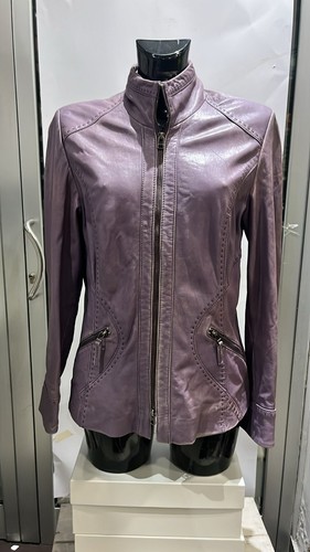 Bonita lederjacke frau - bonita, violett