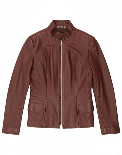 Vintage damen lederjacke 44 - damen,