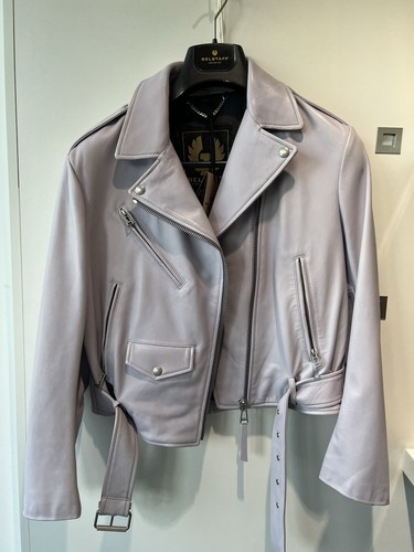 Belstaff lederjacke flieder - belstaff,