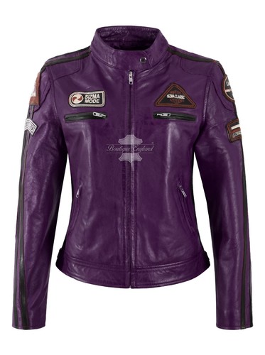 Sizma damen lederjacke classic - lederjacke,