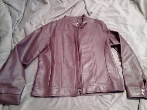 Damen kunstlederjacke jacke - kunstlederjacke,