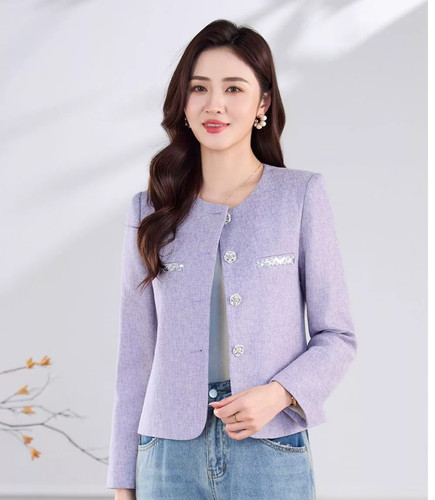 Elegante kurze damenjacke - damenjacke, mit