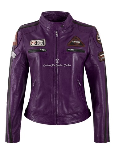 Sizma damen lederjacke classic - lederjacke,